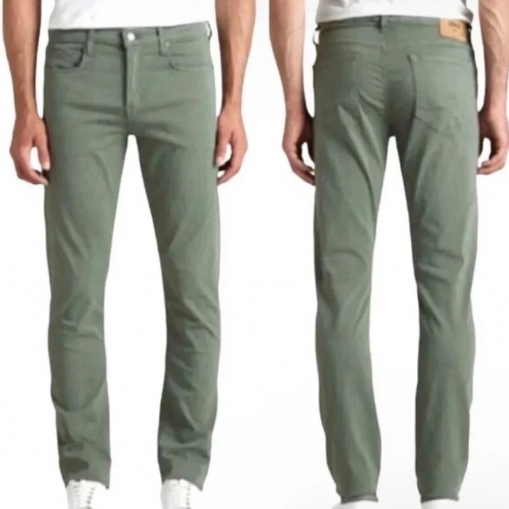 NEW EDWIN Maddox Endurance Designer Slim Straight Jeans Sage Size 29 x 31